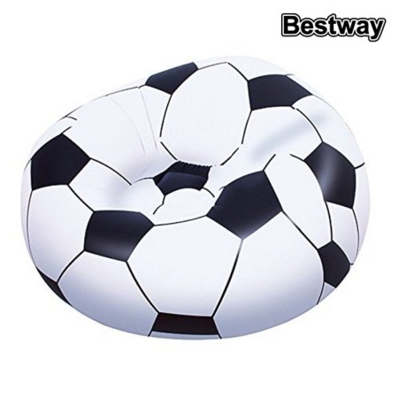 Pouf Gonfiabile Bestway Multicolore 114 x 112 x 71 cm Pallone da Calcio