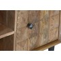 Mobile TV DKD Home Decor Naturale Metallo Legno di mango 140 x 40 x 55 cm