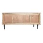 Mobile TV DKD Home Decor Naturale Metallo Legno di mango 140 x 40 x 55 cm