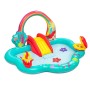 Piscina per bambini Bestway 221 x 193 x 117 cm Parco giochi