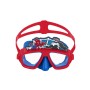 Bestway Maschera Infantile Cinturino Silicone Spiderman +3 Anni Spiaggia e Piscina 98023