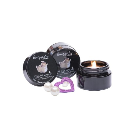 Candela Massaggio Tentacion Between Sheets 20 ml Con feromoni