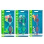 Bestway Occhialini da Nuoto Infantili con Cinturino in Silicone Set 3 Pezzi +3 Anni Spiaggia e Piscina 21074