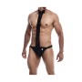 Tanga Mob Eroticwear Nero S/M