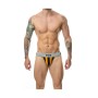 Tanga Mob Eroticwear Nero Arancio S