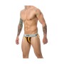 Tanga Mob Eroticwear Nero Arancio S