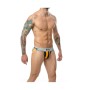 Tanga Mob Eroticwear Nero Arancio XL