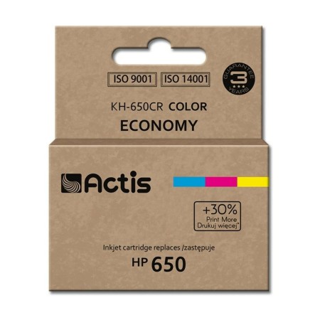 Cartuccia ad Inchiostro Originale Actis KH-650CR Ciano/Magenta/Giallo