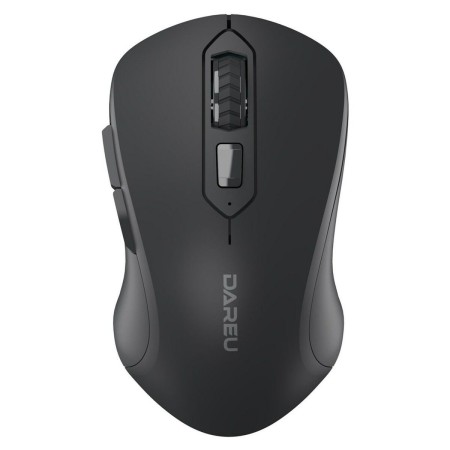 Mouse senza Fili Dareu LM115G Nero Rosso