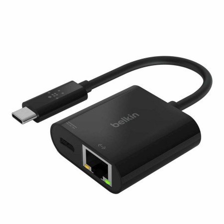 Adattatore USB C con Rete RJ45 Belkin INC001btBK Nero