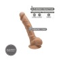 Dildo Realistico Silexd Caramel Beige