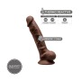 Dildo Silexd Marrone Silicone