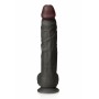 Dildo Realistico Captain Red Prodigy TPE Nero 34,5 cm