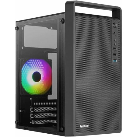 Case computer desktop ATX Aerocool PGS CS-109-G-BK-v1 FRGB Nero