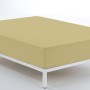 Lenzuolo con angoli Alexandra House Living Marrone Chiaro 150 x 190/200 cm