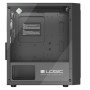 Case computer desktop ATX Logic ATOS ARGB Nero