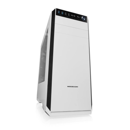 Case computer desktop ATX Modecom Bianco