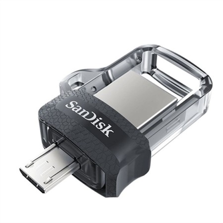 Memoria USB SanDisk SDDD3-128G-G46 Nero Argentato 128 GB