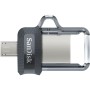 Memoria USB SanDisk SDDD3-128G-G46 Nero Argentato 128 GB