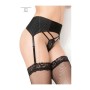 Set di Lingerie Chilirose Nero S/M 3 Pezzi