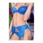 Set di Lingerie Chilirose Azzurro XL 3 Pezzi