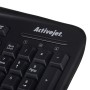 Tastiera Activejet K-3113 Nero QWERTY