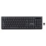 Tastiera Activejet K-3911W Nero QWERTY