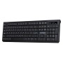 Tastiera Activejet K-3911W Nero QWERTY