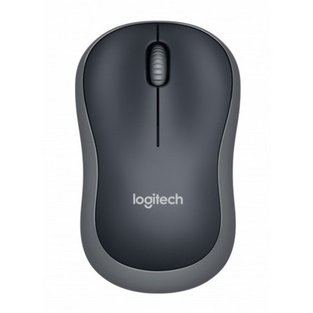 Mouse senza Fili Logitech M185 Nero Grigio