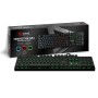 Tastiera Savio RX FULL Nero Verde QWERTY