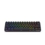 Tastiera Savio BLACKOUT Nero Multicolore Inglese QWERTY