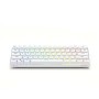 Tastiera Savio Whiteout Bianco Multicolore Inglese QWERTY