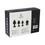 Plug Anale Virgite Nero Silicone Set 3 Pezzi