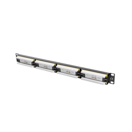 Patch Panel 24 Porte UTP Categoria 6 Lanberg PPU6-1024-B