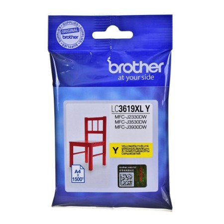 Cartuccia ad Inchiostro Originale Brother LC-3619XLY Giallo