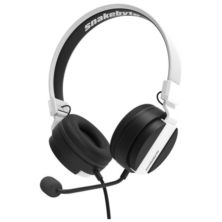 Auricolari con Microfono Snakebyte HEAD:SET 5 (PS5) Bianco Nero Nero/Bianco