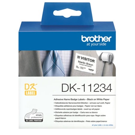 Etichette Brother DK11234 Bianco Nero