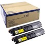 Toner Originale Brother TN-329YTWIN Giallo Nero