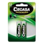 Batterie Ricaricabili Cegasa 104371 2100 mAh (2 uds)