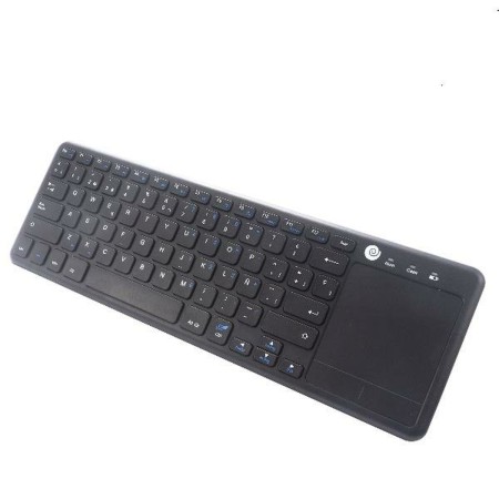 Tastiera con Touchpad CoolBox CoolTouch Nero Qwerty in Spagnolo QWERTY