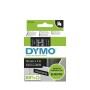 Nastro Laminato Dymo S0720610 Nero Bianco/Nero