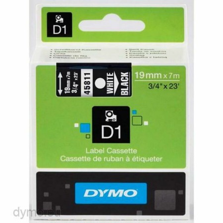 Etichette per Stampante Dymo S0720910 Nero Bianco/Nero 7 m