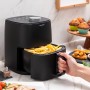 Friggitrice senza Olio InnovaGoods Fryinn Lite 2000 Nero 1200 W 2 L