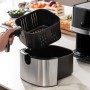 Friggitrice senza Olio InnovaGoods Fryinn Pro 5500 Nero Acciaio inossidabile 1700 W 5,5 L