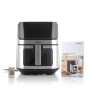 Friggitrice senza Olio InnovaGoods Fryinn View 6500 Nero Acciaio inossidabile 1700 W 6,5 L