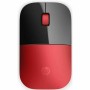 Mouse senza Fili HP V0L82AA ABB Rosso Nero/Rosso