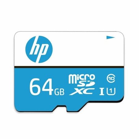 Scheda Di Memoria Micro SD con Adattatore HP HP-MSDCWAU1-64GB 16 GB 64 GB Classe 10 100 Mb/s