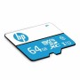 Scheda Di Memoria Micro SD con Adattatore HP HP-MSDCWAU1-64GB 16 GB 64 GB Classe 10 100 Mb/s