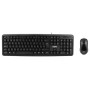 Tastiera e Mouse OQO TR001-U Nero Multicolore Qwerty in Spagnolo