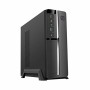 Cassa Minitorre Micro ATX con Unità di Alimentazione TooQ TQC-3005U3 Slim USB 3.0 Nero 500 W